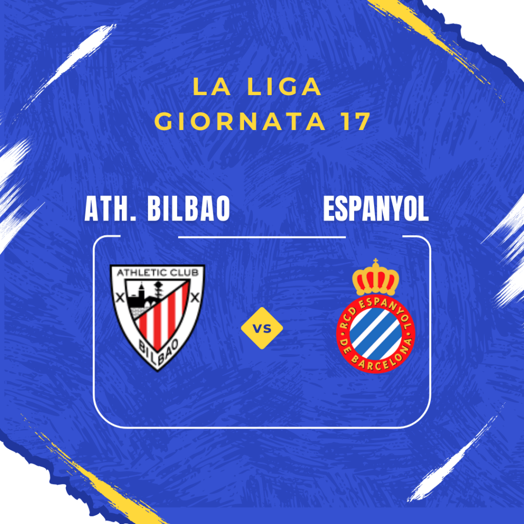 Athletic Bilbao-Espanyol: equilibrio sottile nella 17ª giornata di&nbsp;Liga